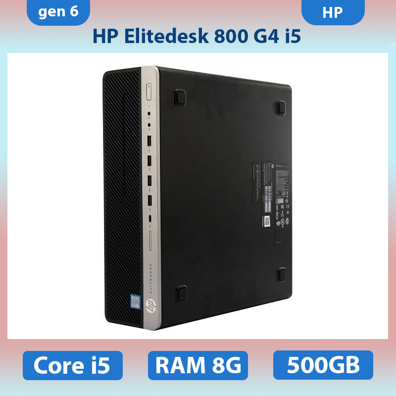 مینی کیس مدل HP Elitedesk 800 G4 i5 استوک